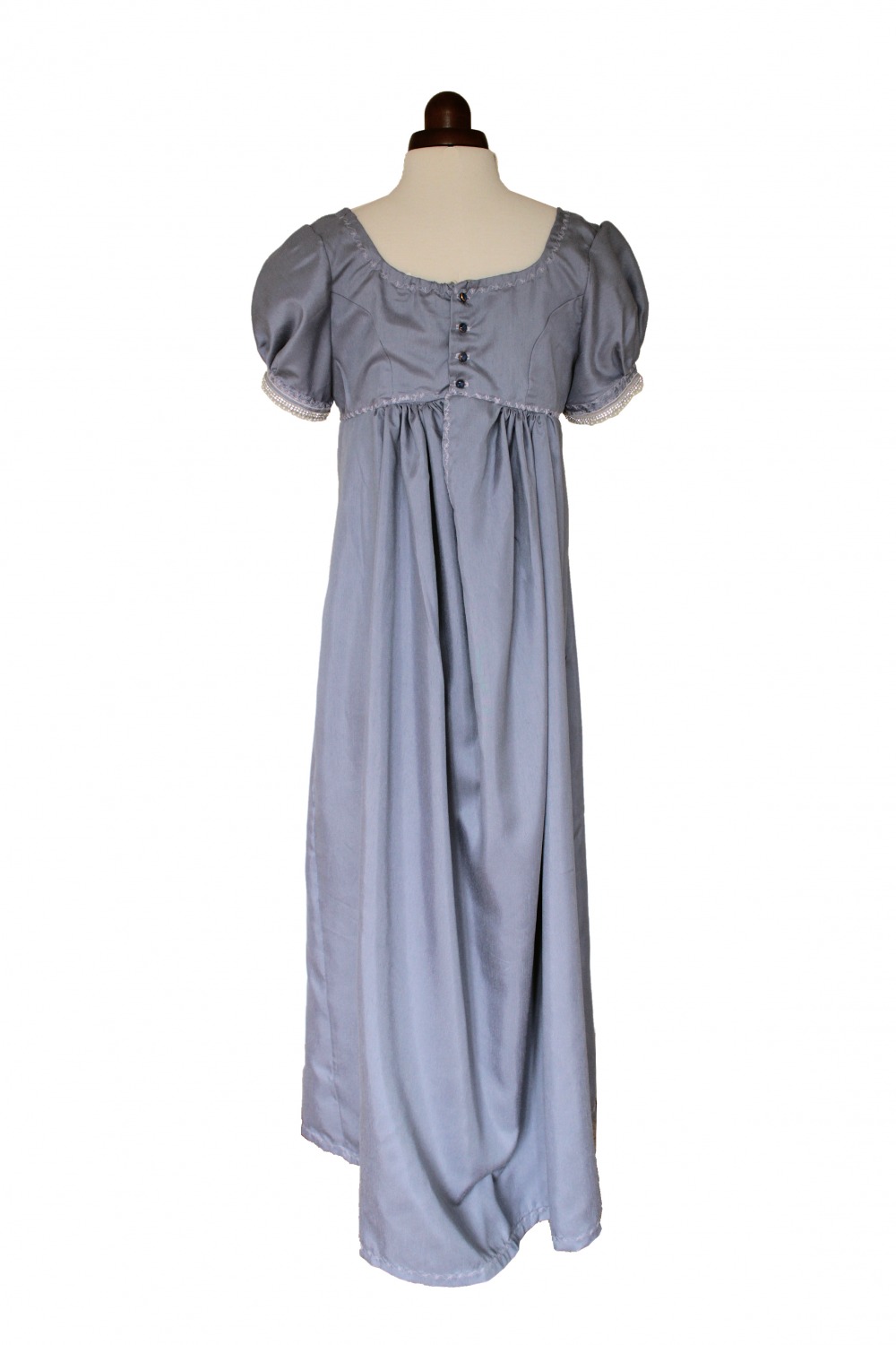 Ladies 19th Century Jane Austen Regency Evening Ball Gown Size 12 - 14 Image